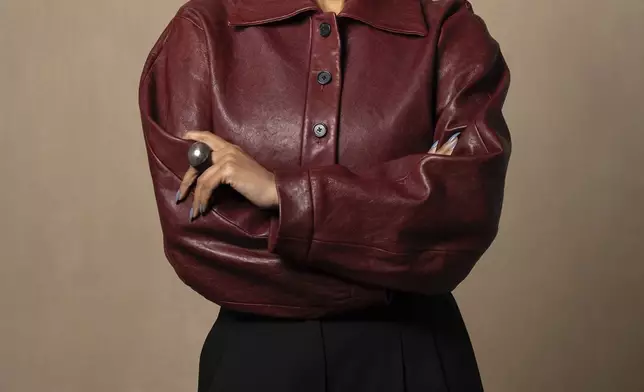 Keri Hilson poses for a portrait on Tuesday, April 8, 2025, in New York. (AP Photo/Gary Gerard Hamilton)