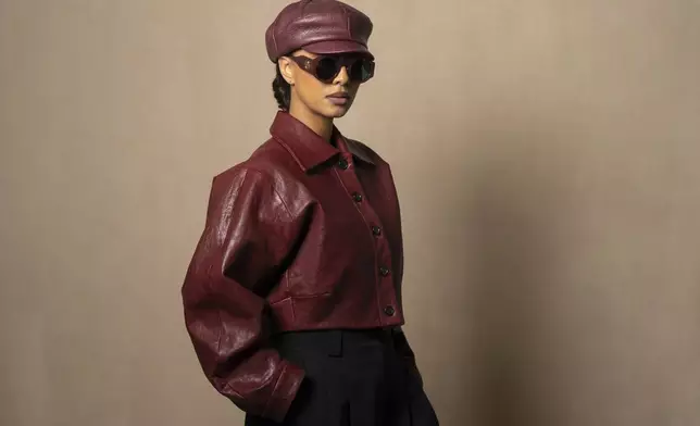 Keri Hilson poses for a portrait on Tuesday, April 8, 2025, in New York. (AP Photo/Gary Gerard Hamilton)