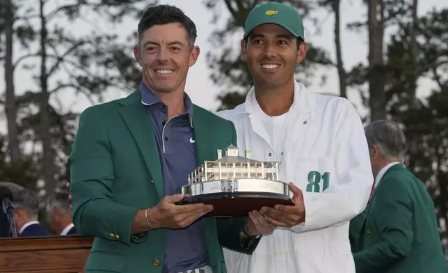 Rory McIlroy on his caddie, longtime friend: Masters win 'is just as