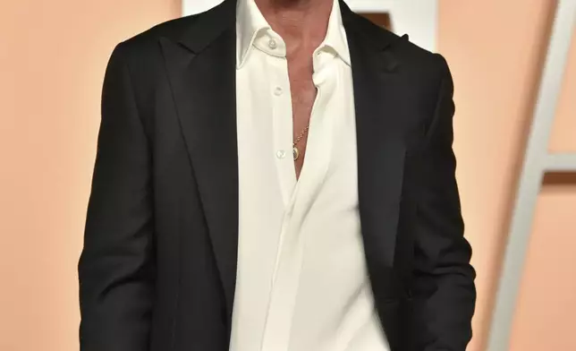FILE - Walton Goggins arrives at the Vanity Fair Oscar Party on Sunday, March 2, 2025, in Beverly Hills, Calif. (Photo by Evan Agostini/Invision/AP, File)