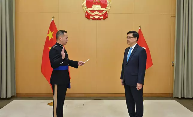 Appointment of Commissioner of Police Source: HKSAR Government Press Releases