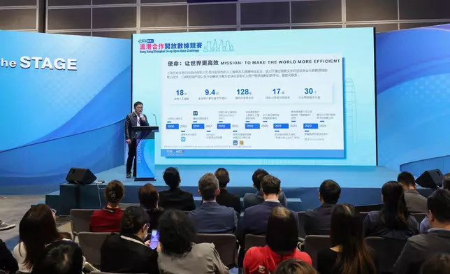 Hong Kong/Shanghai Co-operation Open Data Challenge 2025 promotes collaborative development of digital economy in two cities  Source: HKSAR Government Press Releases
