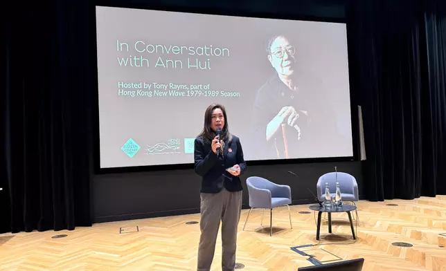 Celebrating Hong Kong cinema with director Ann Hui in London  Source: HKSAR Government Press Releases