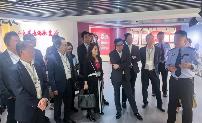 LegCo Panel on Security conducts duty visit to Guangzhou  Source: HKSAR Government Press Releases