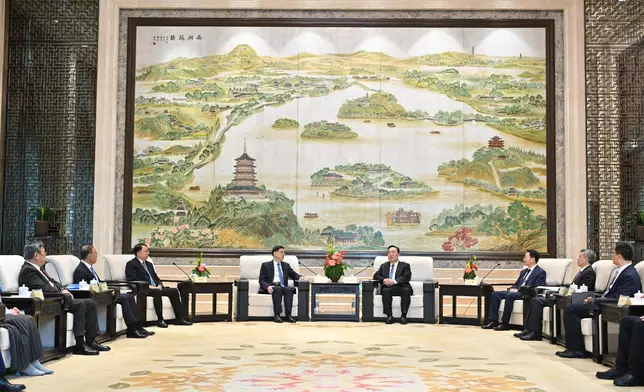 CE: Hong Kong/Zhejiang Co-operation Conference Mechanism advances mutual benefits to new levels  Source: HKSAR Government Press Releases