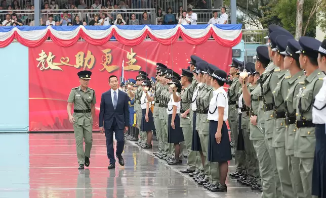 CSD holds passing-out parade  Source: HKSAR Government Press Releases