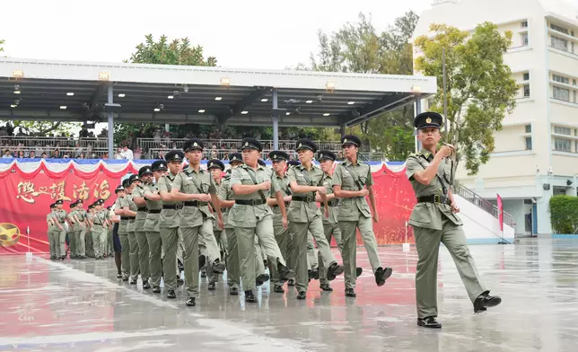 CSD holds passing-out parade  Source: HKSAR Government Press Releases