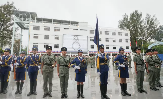 CSD holds passing-out parade  Source: HKSAR Government Press Releases