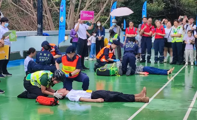 National Security Education Day cum AMS 75th Anniversary Open Day held  Source: HKSAR Government Press Releases