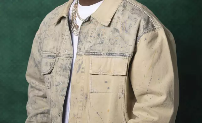Davido poses for a portrait on Tuesday, April 1, 2025, in New York. (AP Photo/Gary Gerard Hamilton)