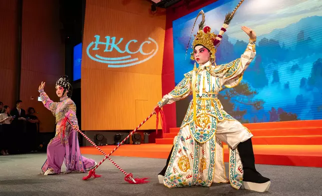 The Coach of the Year Awards were unveiled by young performers in the form of Cantonese opera.