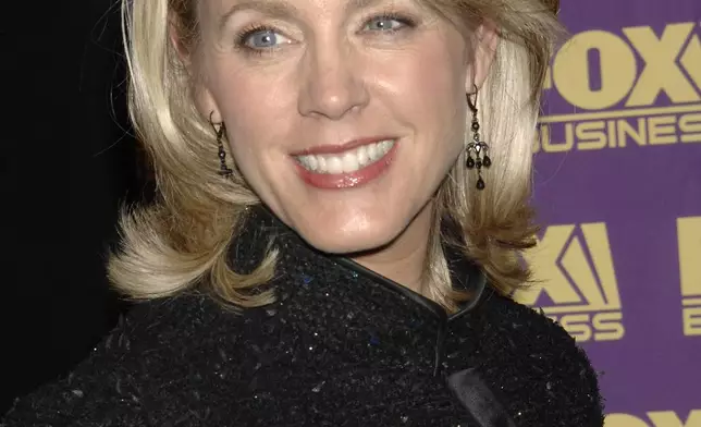 FILE - Television journalist Deborah Norville arrives at the Fox Business Network's Launch Party, Oct. 24, 2007, in New York. (AP Photo/ Louis Lanzano, File)