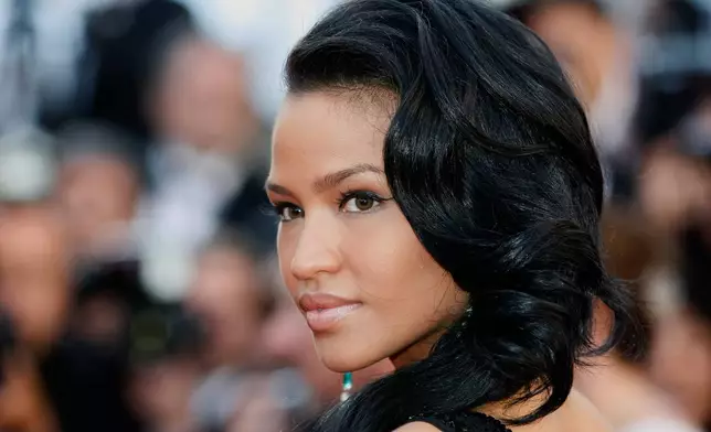 FILE - Singer Cassie Ventura also known as Cassie arrives for the screening of Killing Them Softly at the 65th international film festival, in Cannes, southern France, Tuesday, May 22, 2012. (AP Photo/Lionel Cironneau, File)