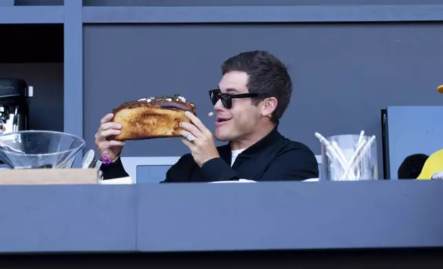 Adam DeVine is seen on the Williams Sonoma Culinary Stage at the 2025 BottleRock Napa Valley on Saturday, May 24, 2025, at Napa Valley Expo in Napa, Calif. (Photo by Amy Harris/Invision/AP)
