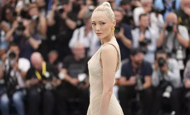 Pom Klementieff poses for photographers during the photo call for the film 'Mission: Impossible – The Final Reckoning' at the 78th international film festival, Cannes, southern France, Wednesday, May 14, 2025. (Photo by Scott A Garfitt/Invision/AP)