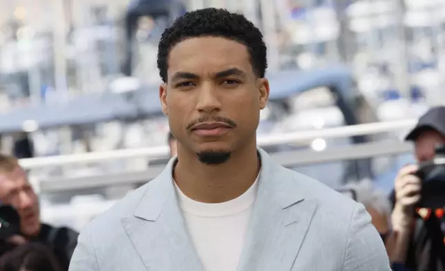 Greg Tarzan Davis poses for photographers during the photo call for the film 'Mission: Impossible – The Final Reckoning' at the 78th international film festival, Cannes, southern France, Wednesday, May 14, 2025. (Photo by Joel C Ryan/Invision/AP)
