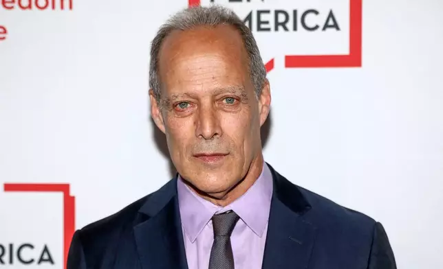 Author Sebastian Junger attends the PEN America Spring Literary Gala at The American Museum of Natural History on Thursday, May 15, 2025, in New York. (Photo by Andy Kropa/Invision/AP)