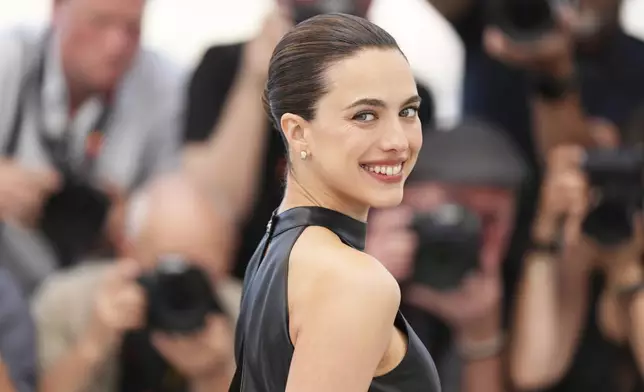 Margaret Qualley poses for photographers at the photo call for the film 'Honey Dont!'' at the 78th international film festival in Cannes, southern France, Saturday, May 24, 2025. (Photo by Scott A Garfitt/Invision/AP)