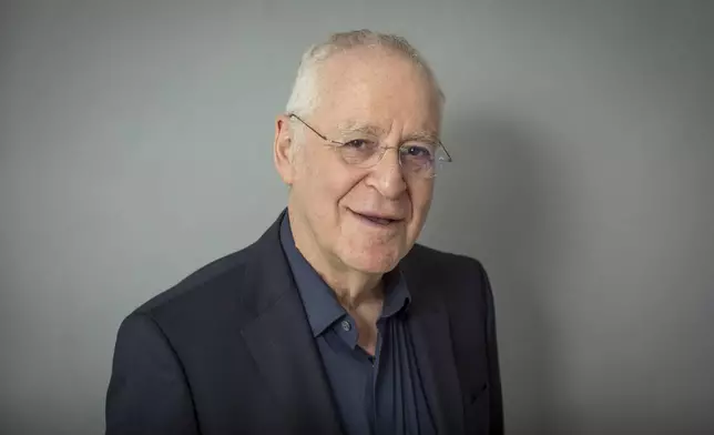 Author Ron Chernow poses for a portrait on Thursday, May 8, 2025, in New York. (Photo by Andy Kropa/Invision/AP)