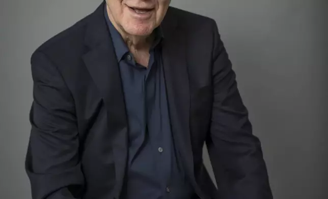 Author Ron Chernow poses for a portrait on Thursday, May 8, 2025, in New York. (Photo by Andy Kropa/Invision/AP)