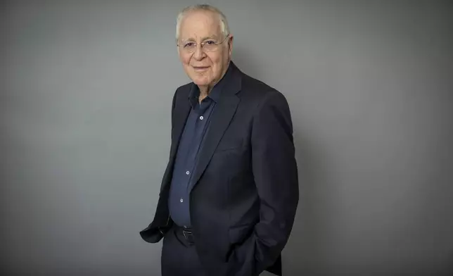Author Ron Chernow poses for a portrait on Thursday, May 8, 2025, in New York. (Photo by Andy Kropa/Invision/AP)