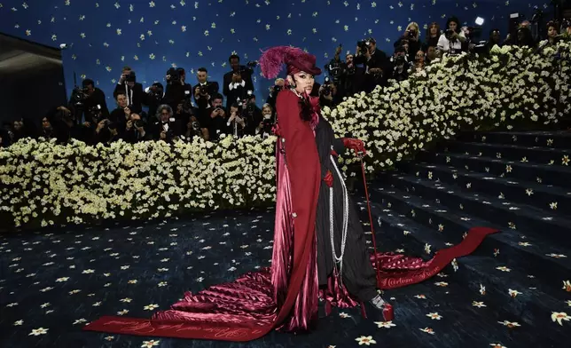 Teyana Taylor attends The Metropolitan Museum of Art's Costume Institute benefit gala celebrating the opening of the "Superfine: Tailoring Black Style" exhibition on Monday, May 5, 2025, in New York. (Photo by Evan Agostini/Invision/AP)