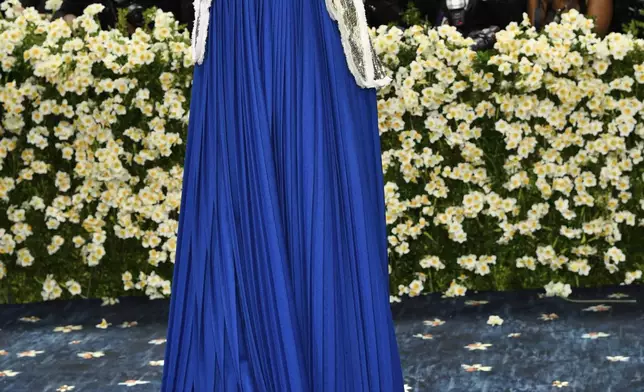 Colman Domingo attends The Metropolitan Museum of Art's Costume Institute benefit gala celebrating the opening of the "Superfine: Tailoring Black Style" exhibition on Monday, May 5, 2025, in New York. (Photo by Evan Agostini/Invision/AP)