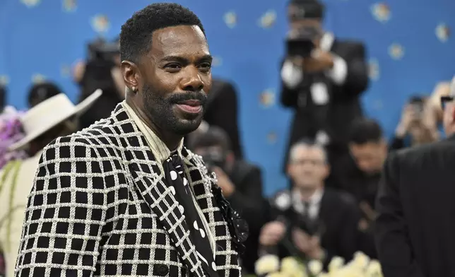 Colman Domingo attends The Metropolitan Museum of Art's Costume Institute benefit gala celebrating the opening of the "Superfine: Tailoring Black Style" exhibition on Monday, May 5, 2025, in New York. (Photo by Evan Agostini/Invision/AP)