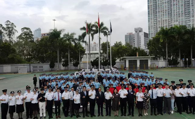 Civil Aid Service Cadet Corps holds 147th New Cadets Passing-out Parade  Source: HKSAR Government Press Releases
