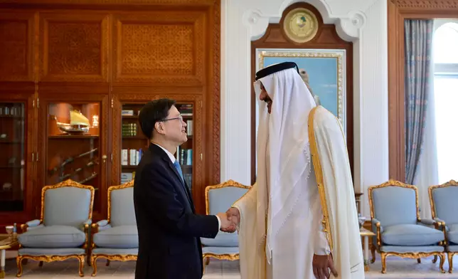 CE leads delegation to begin visit programme to Qatar Source: HKSAR Government Press Releases
