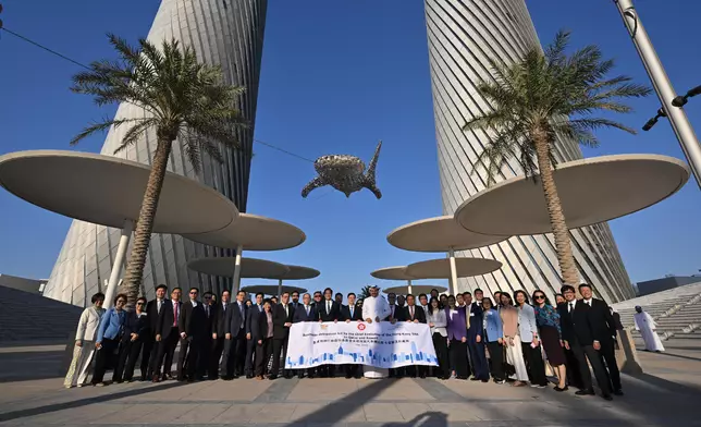 CE leads delegation to begin visit programme to Qatar Source: HKSAR Government Press Releases