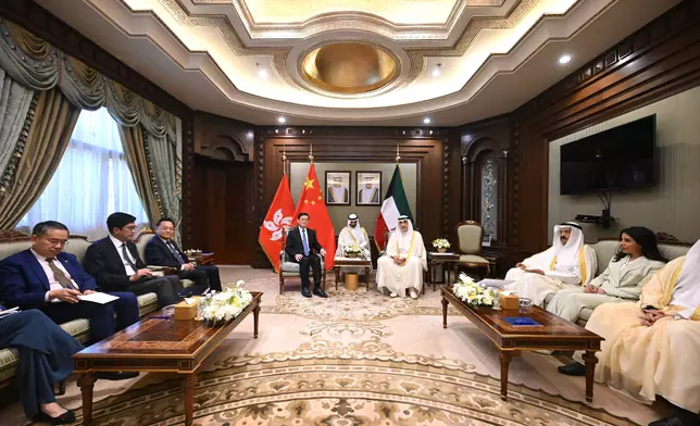 CE leads delegation to begin visit to Kuwait (with photos/ videos) Source: HKSAR Government Press Releases