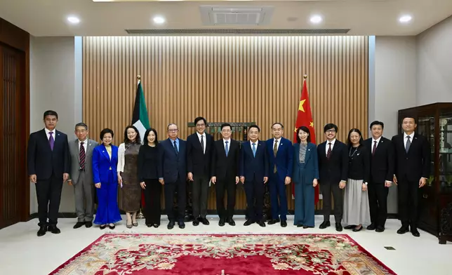 CE leads delegation to begin visit to Kuwait (with photos/ videos) Source: HKSAR Government Press Releases