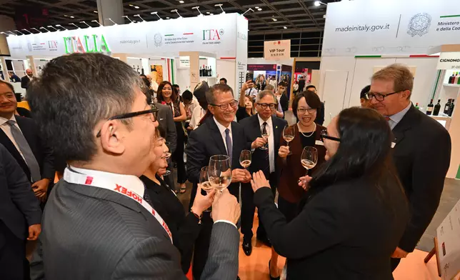 Speech by FS at HOFEX and ProWine Hong Kong @ HOFEX Opening Ceremony  Source: HKSAR Government Press Releases