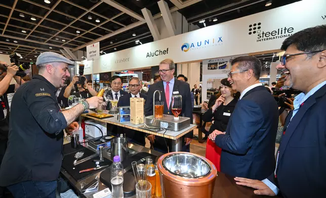 Speech by FS at HOFEX and ProWine Hong Kong @ HOFEX Opening Ceremony  Source: HKSAR Government Press Releases