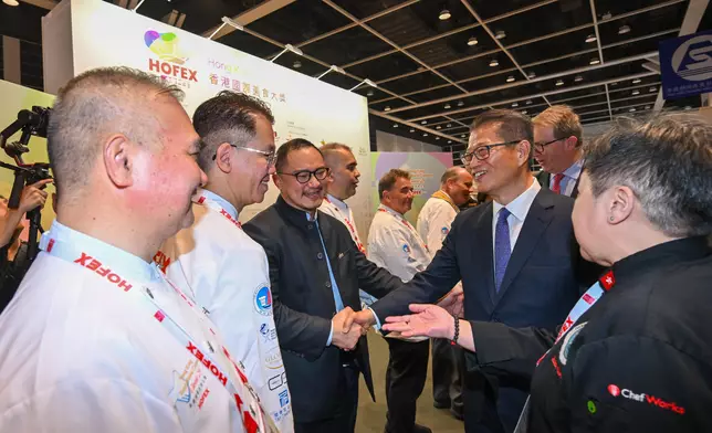 Speech by FS at HOFEX and ProWine Hong Kong @ HOFEX Opening Ceremony  Source: HKSAR Government Press Releases