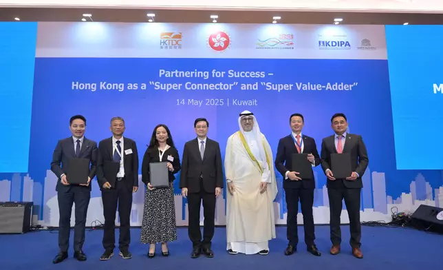 Speech by CE at Partnering for Success - Hong Kong as a "Super Connector" and "Super Value-adder" High-level Business Luncheon in Kuwait (with photo/video) Source: HKSAR Government Press Releases