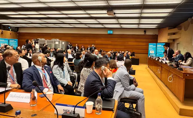 Secretary for Health attends 78th World Health Assembly in Geneva  Source: HKSAR Government Press Releases