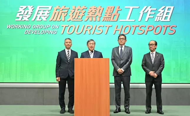 Government announces projects to be implemented by Working Group on Developing Tourist Hotspots  Source: HKSAR Government Press Releases