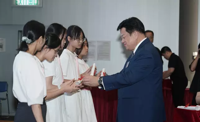 EDB and CMAB organise Award Presentation Ceremony for "Dreams to Greater Bay Area Come True" Itinerary Design Competition under Mainland Exchange Programmes for Students  Source: HKSAR Government Press Releases