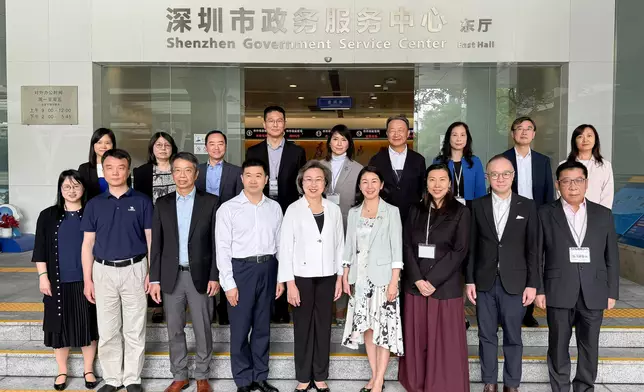 LegCo Panel on Public Service conducts duty visit to Shenzhen  Source: HKSAR Government Press Releases