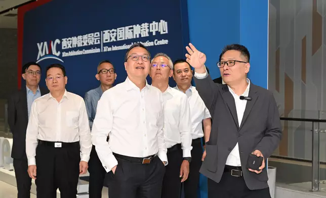 SJ attends seventh Hong Kong Legal Services Forum in Xi'an  Source: HKSAR Government Press Releases