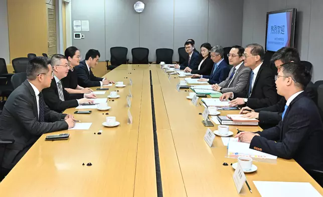 Secretary for Health meets with Mainland delegations and WHO representative to deepen Hong Kong's unique role in connecting Mainland and world  Source: HKSAR Government Press Releases