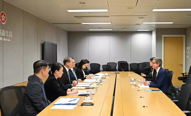 Secretary for Health meets with Mainland delegations and WHO representative to deepen Hong Kong's unique role in connecting Mainland and world  Source: HKSAR Government Press Releases