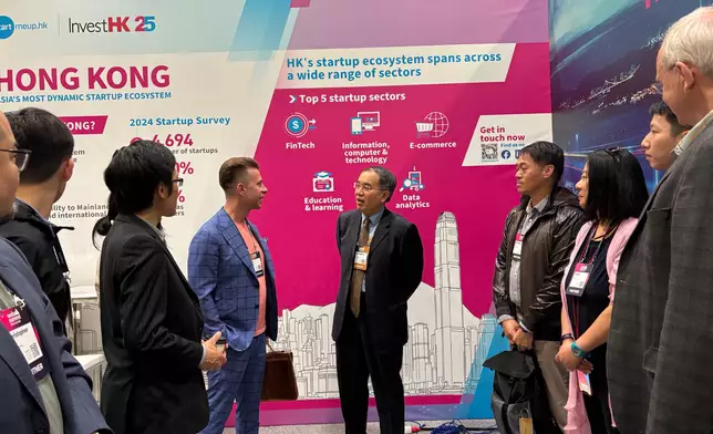 SFST promotes HK's measures for integrating traditional and digital finance at Web Summit Vancouver  Source: HKSAR Government Press Releases