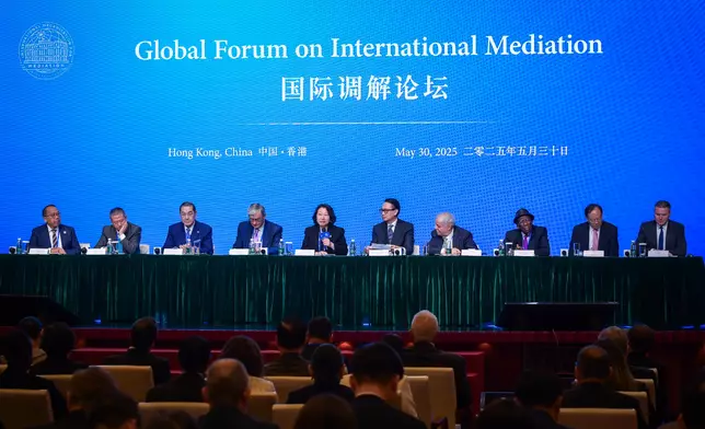 Signing Ceremony of the Convention on the Establishment of the International Organization for Mediation and Global Forum on International Mediation successfully conclude today  Source: HKSAR Government Press Releases