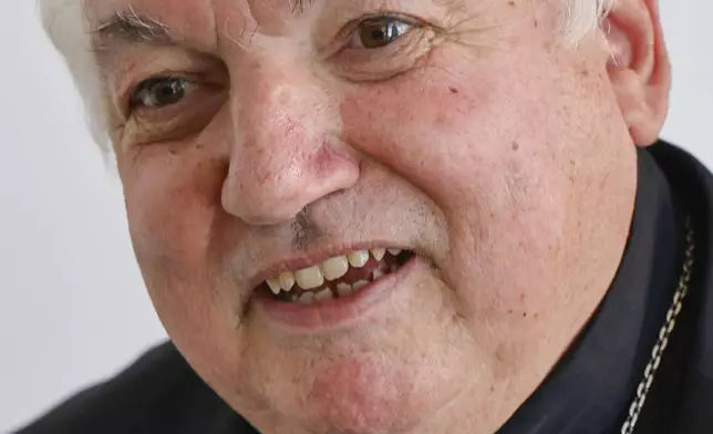 FILE - Cardinal Jean-Marc Aveline attends a ceremony in Marseille, France, May 8, 2024. (Ludovic Marin, Pool via AP, File)