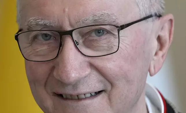 FILE - Vatican Secretary of State Cardinal Pietro Parolin is pictured in Berlin on June 29, 2021. (AP Photo/Michael Sohn, File)