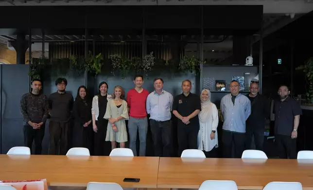 ASEAN winners with Richard Coulson at COX Architecture, Brisbane