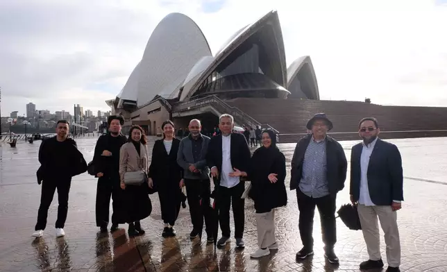 ASEAN winners attending the Australian Architecture Conference 2025 at the Sydney Opera House